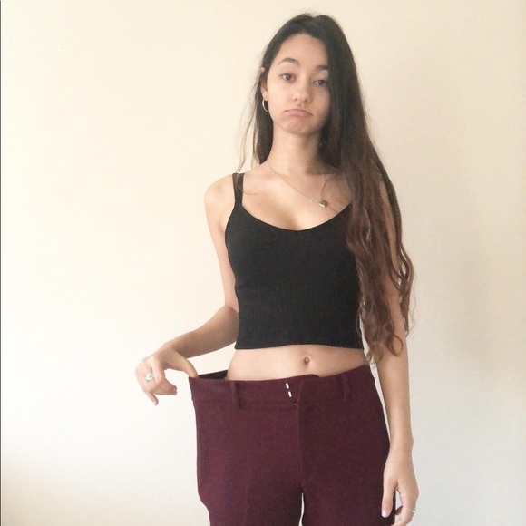 Club Monaco red pants - Picture 2 of 4